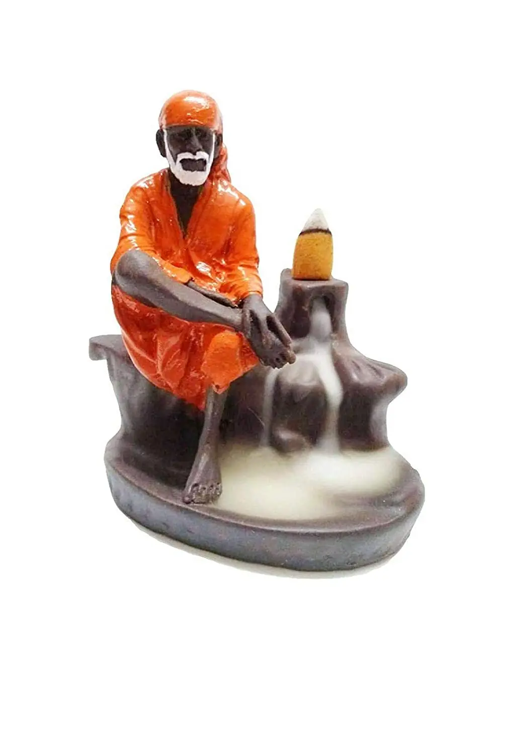 Sai Baba Backflow Incense Burner