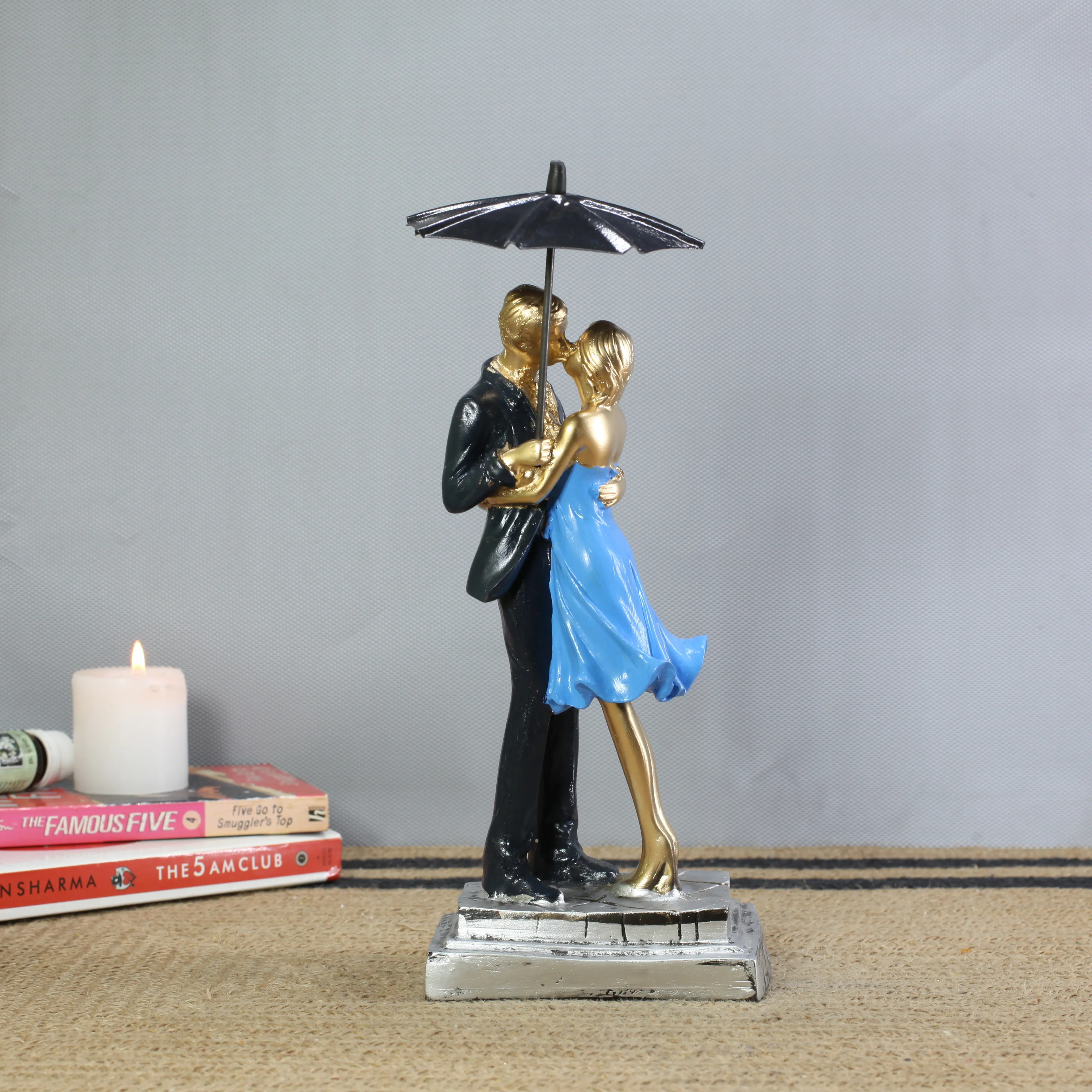 Standing Couple with Chhatari