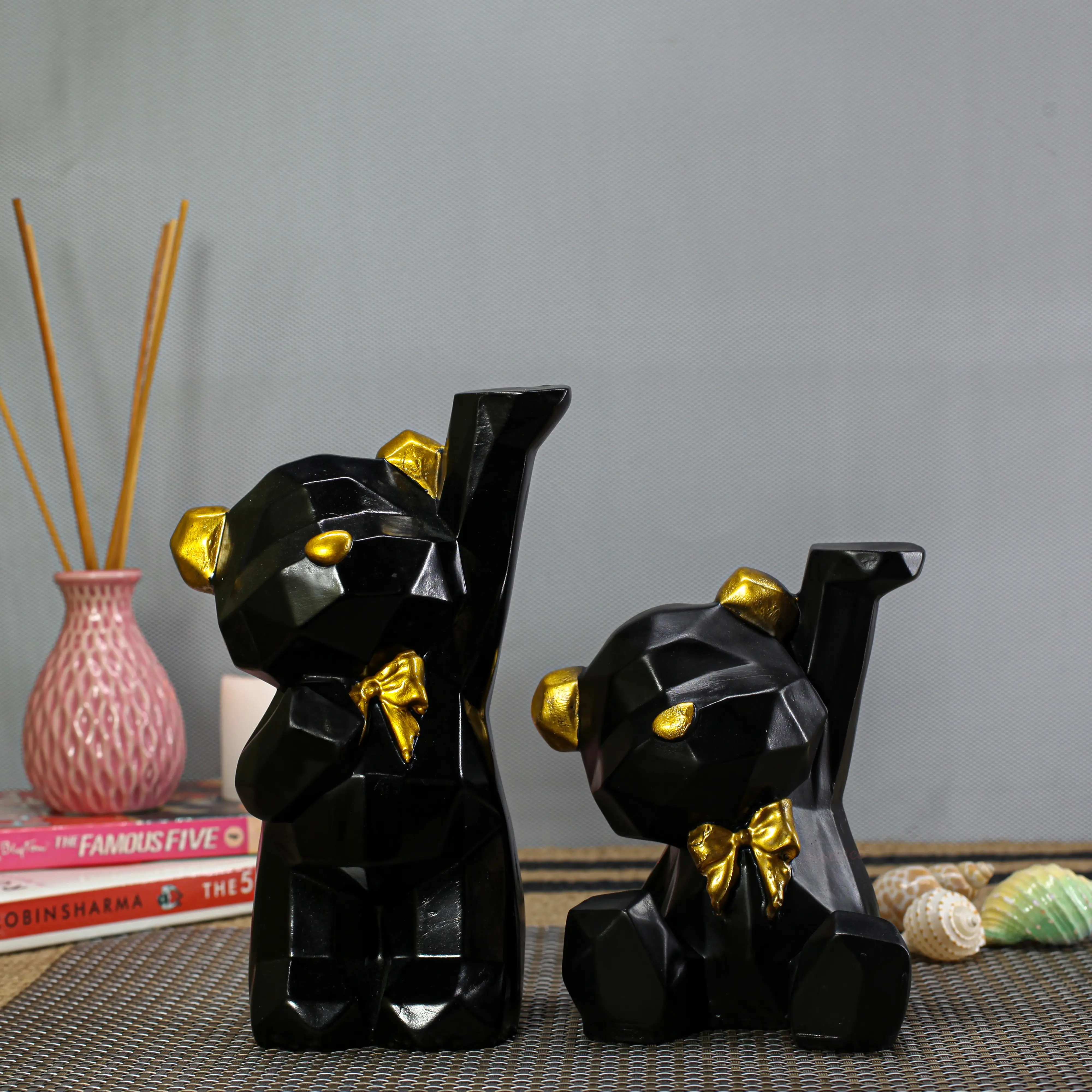 Sitting And Standing Dog Platter 3