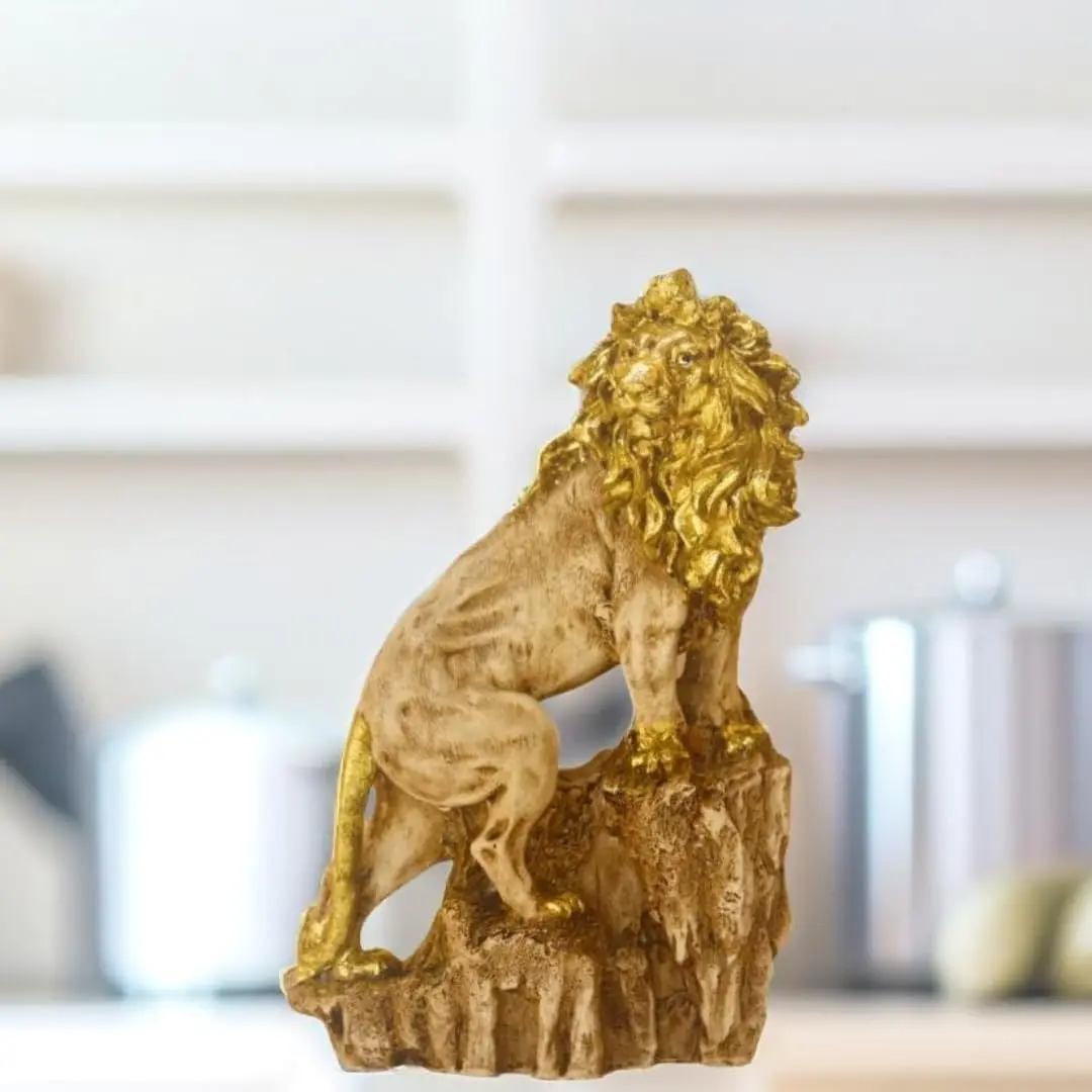 antique-gold-beige-lion-statue-climbing-rock.jpg