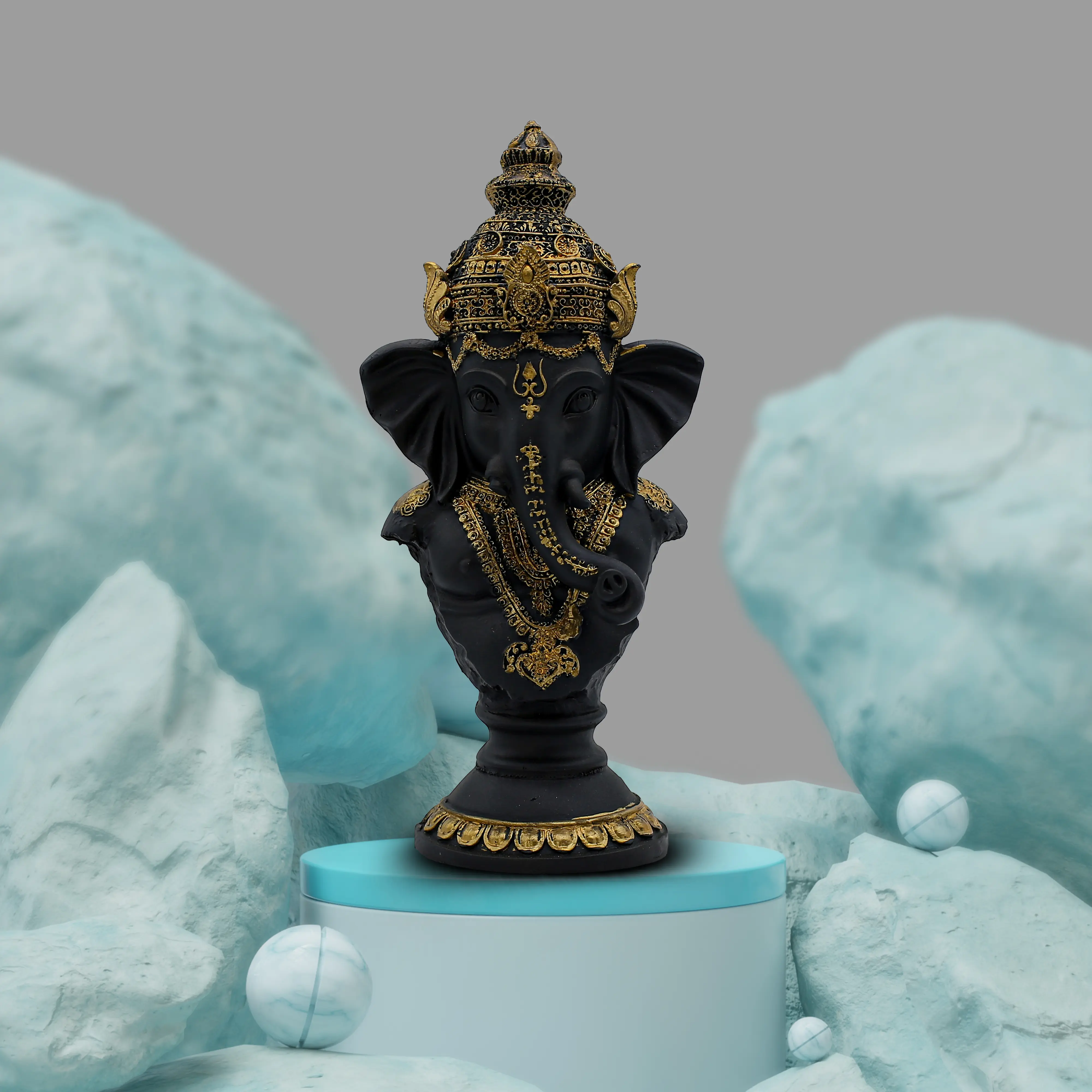 Long Bust Ganesha