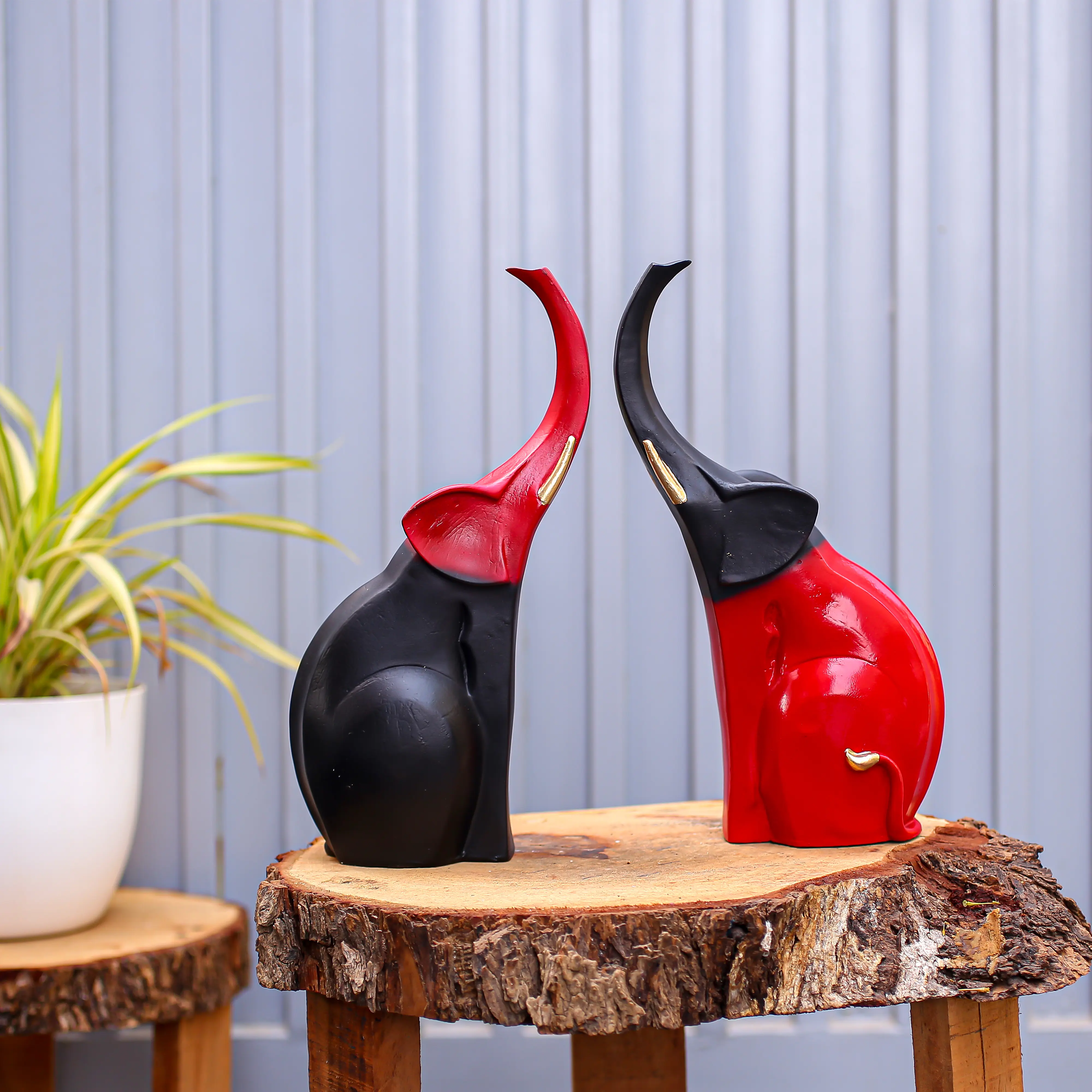 Set of 2 Long Elephant 3